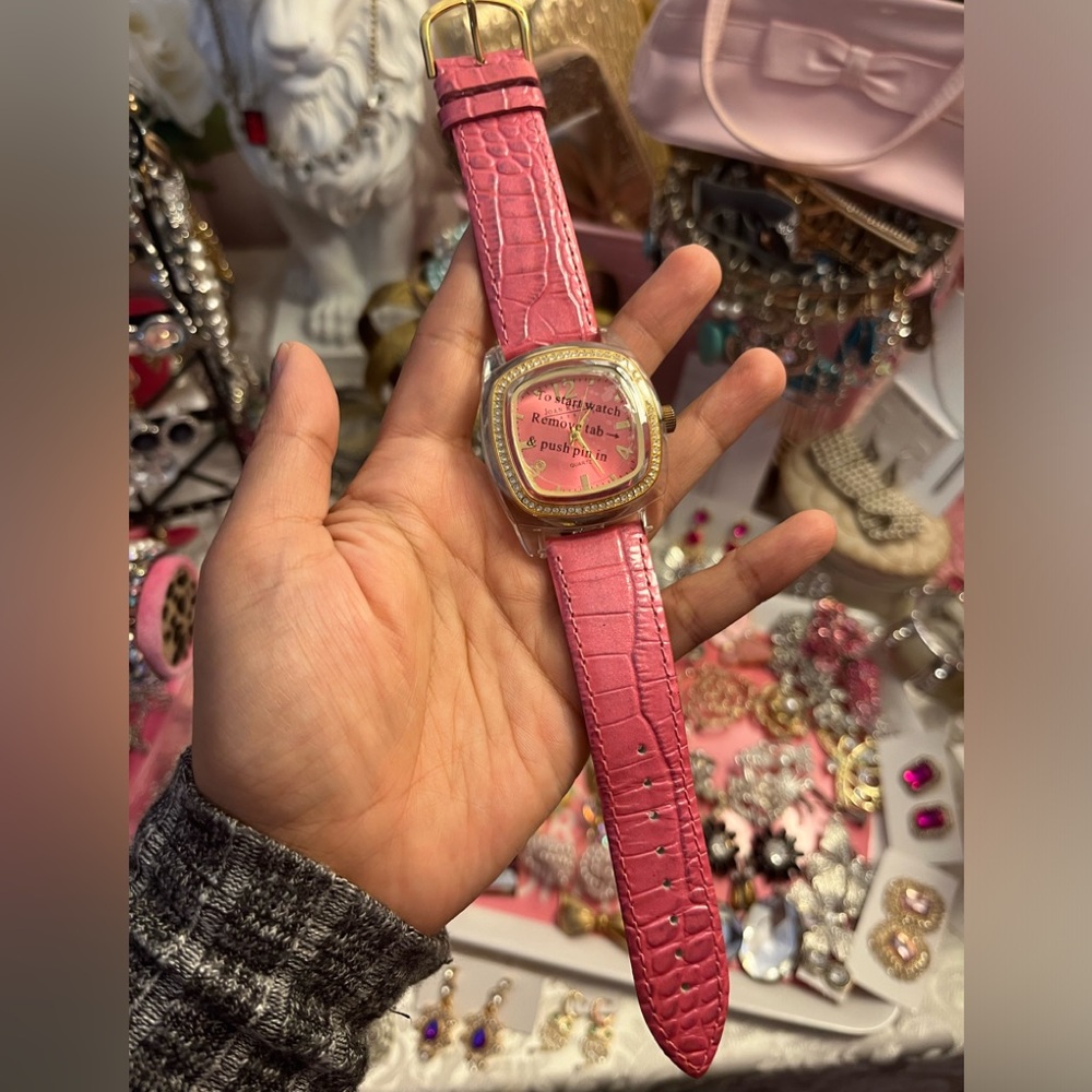 Joan Rivers Pink Watch